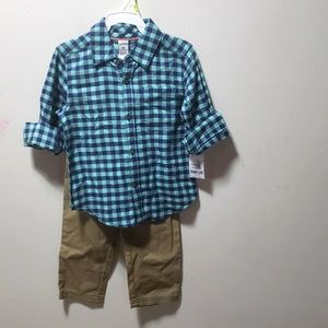 Carter's Toddler Boy 2 piece outfit
